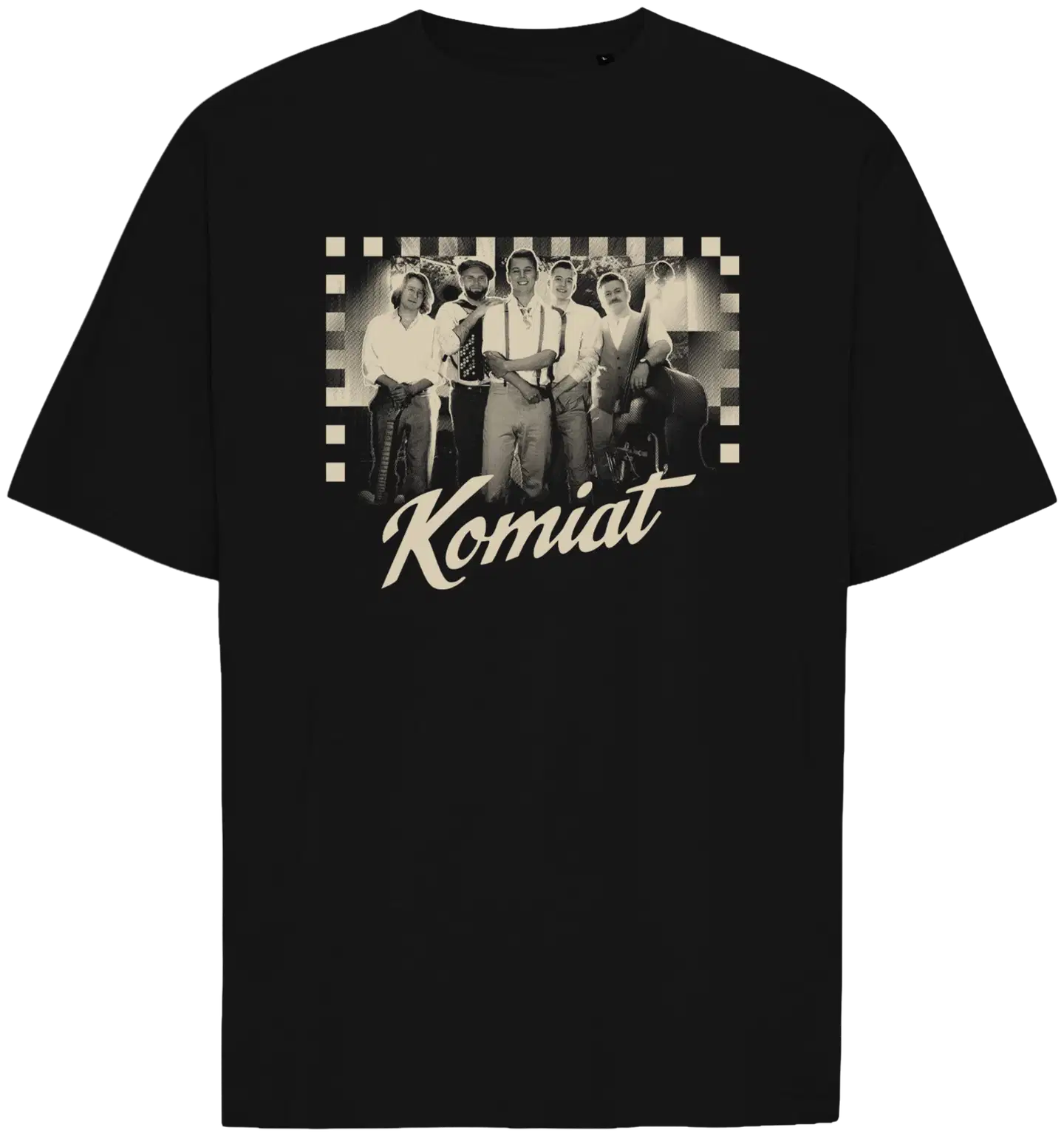 Komiat artisti T-paita unisex - BLACK - 1
