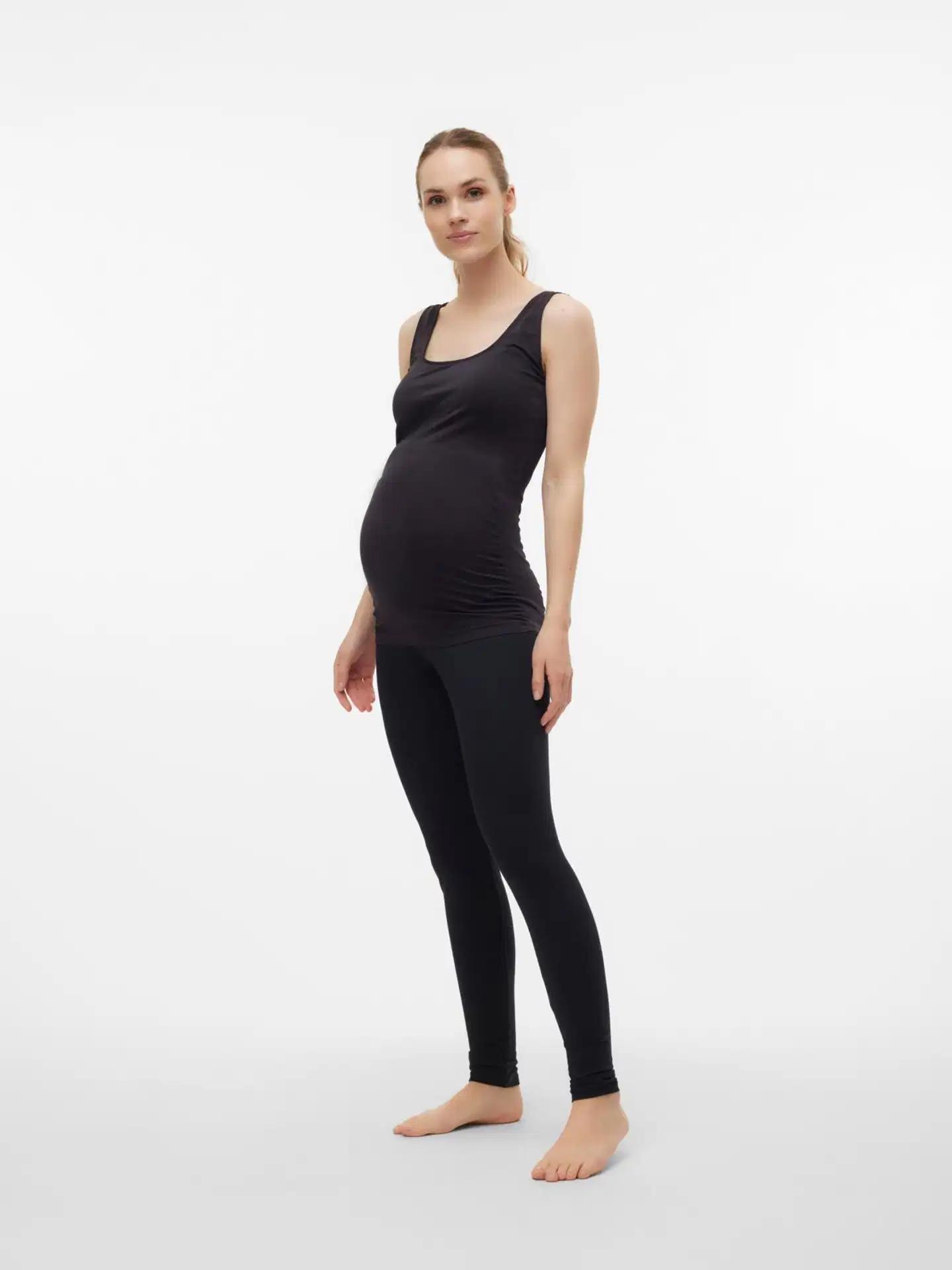mama;licious äitiysleggingsit Mlheal - Black - 4