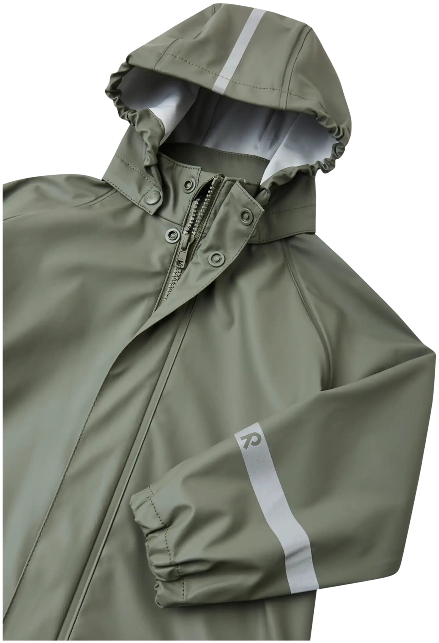 Reima lasten sadetakki Lampi - Greyish green - 5