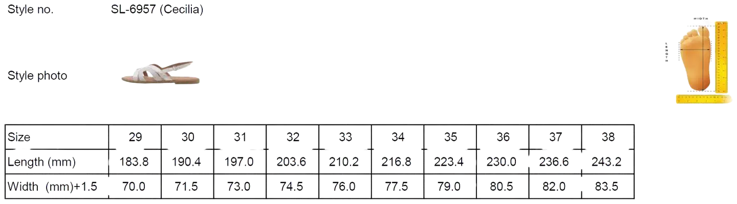 House lasten sandaalit Cecilia SL-6957 - Silver - 6
