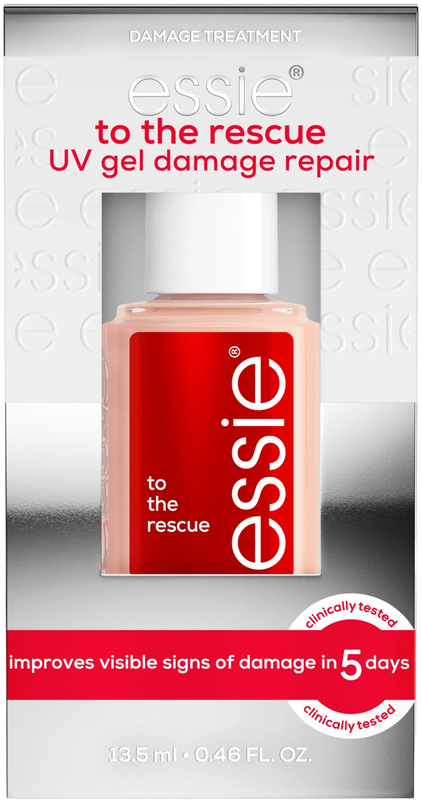 essie to the rescue kynsihoitotuote geelilakkauksen vaurioittamille kynsille 13,5 ml - 2