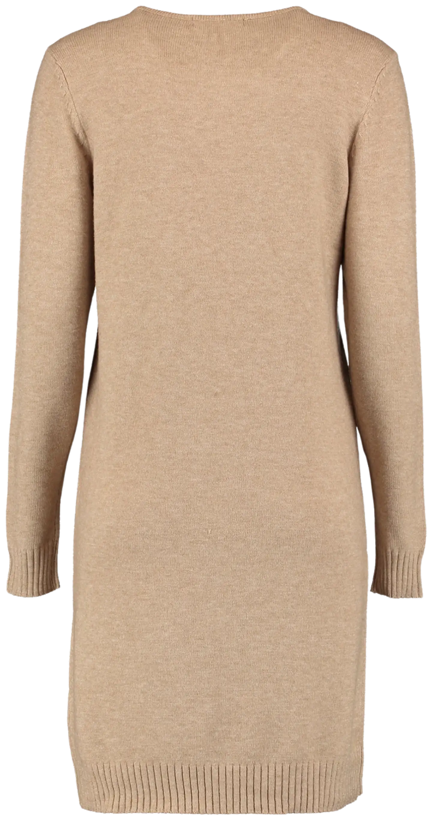 Hailys naisten neulemekko Roxana - beige marl - 3