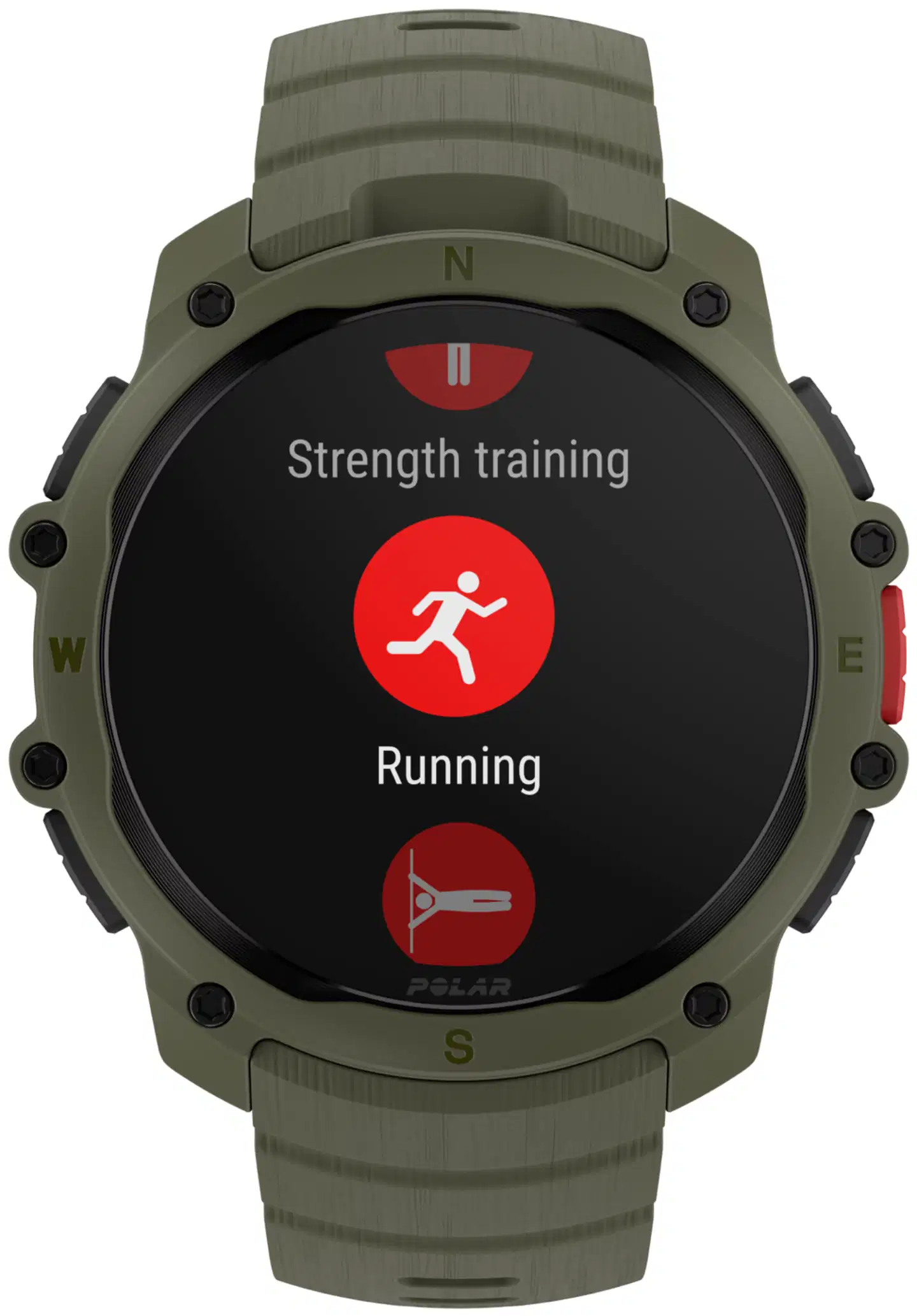 Polar urheilukello Street X Forest Green (S-L) - 4