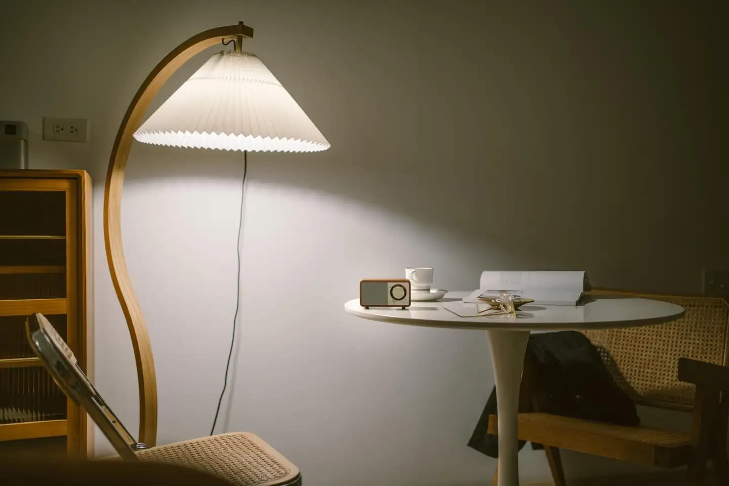 Sangean WR-7 Plus Bluetooth pöytäradio, kirsikka - 5