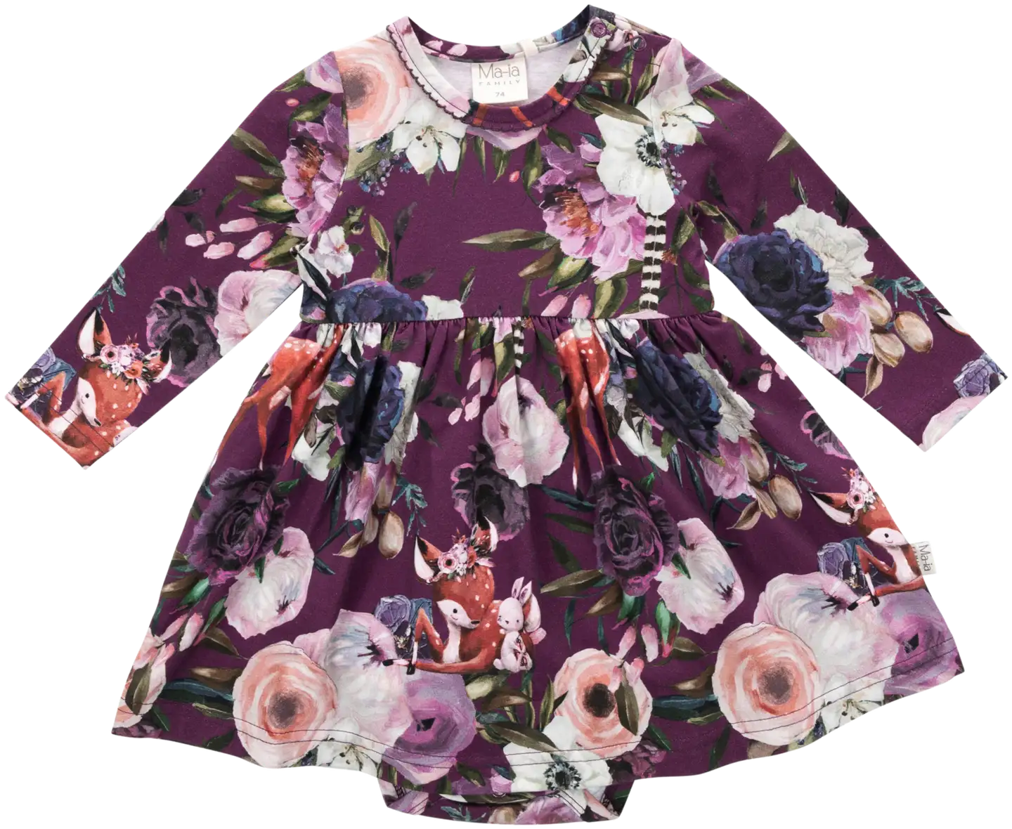 Ma-ia family vauvojen bodymekko Bambi 204175 - Violetti - 1
