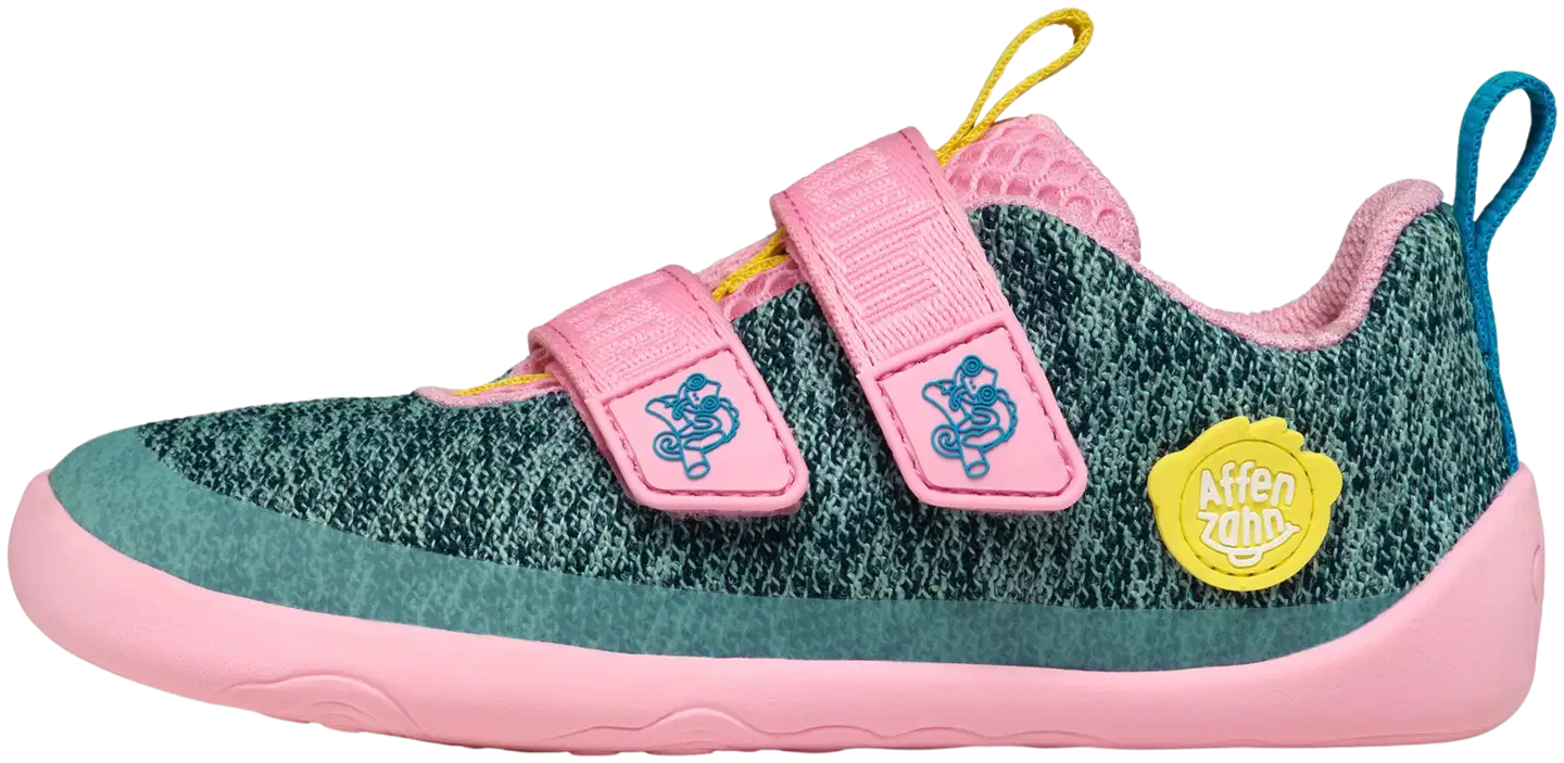 Affenzahn lasten paljasjalkakenkä Knit Happy Chameleon - Chameleon - 7
