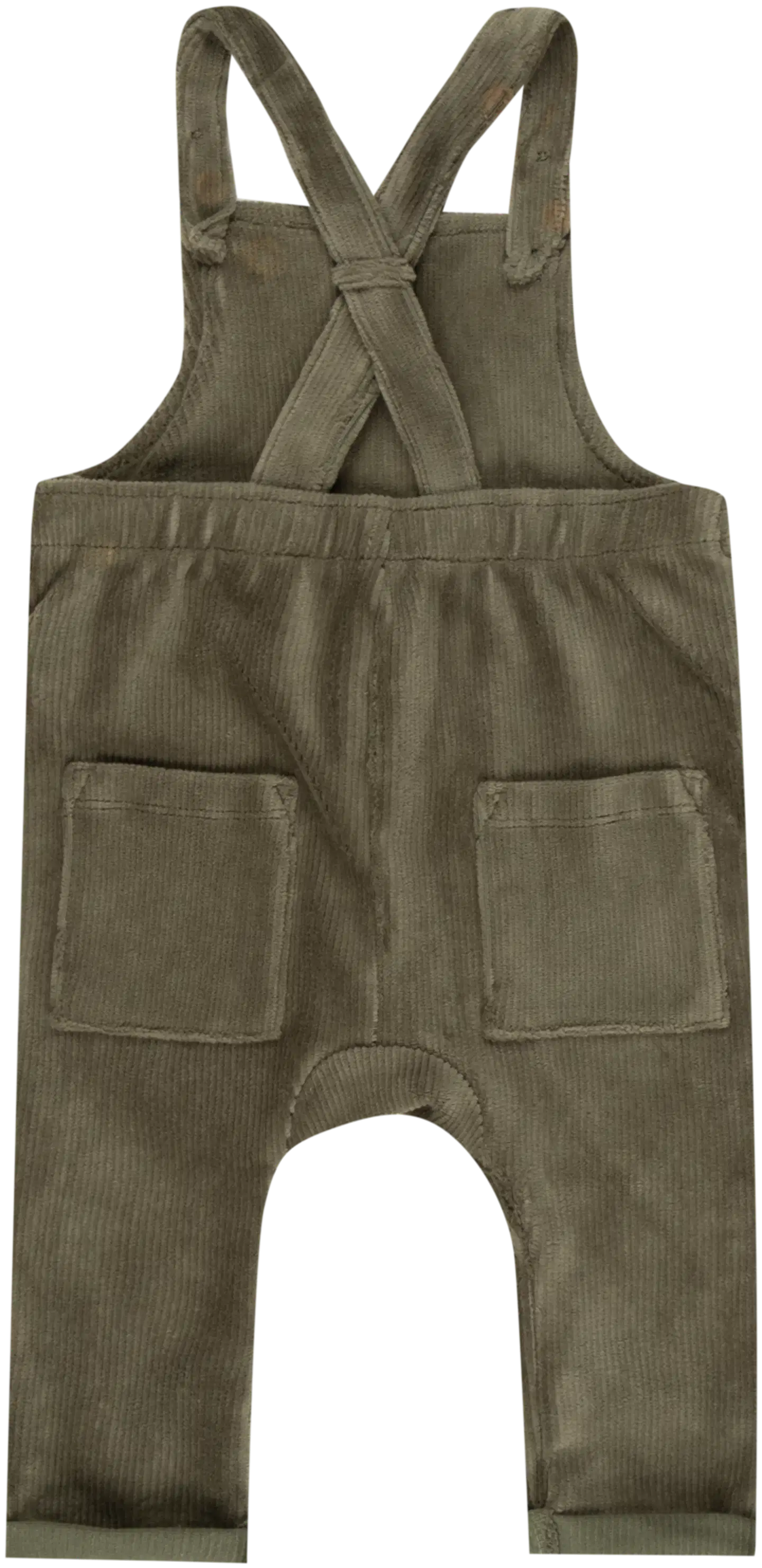 Ciraf vauvojen lappuhaalarit veluuria 250B262910 - Dusty Olive - 2