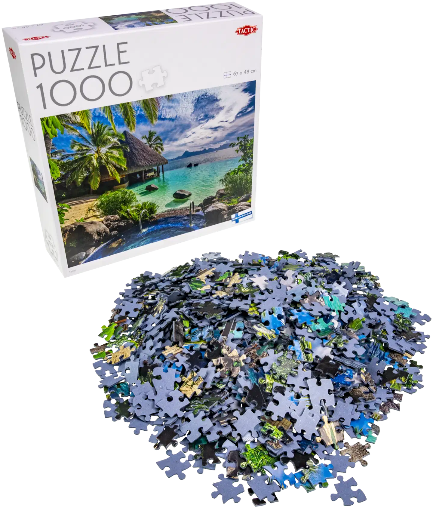 Tactic Palapeli Puzzle Lovers Tahiti 1000 palaa - 2