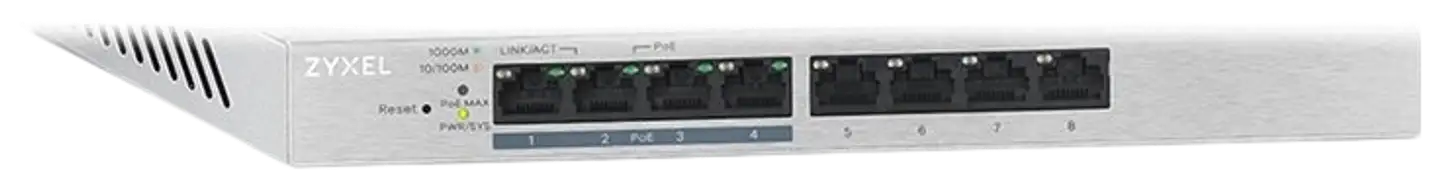Zyxel GS1200-8HP PoE+ switch - 4