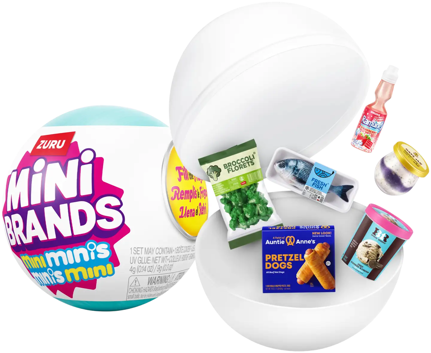 MINI BRANDS lelukapseli Fill the Fridge - 1