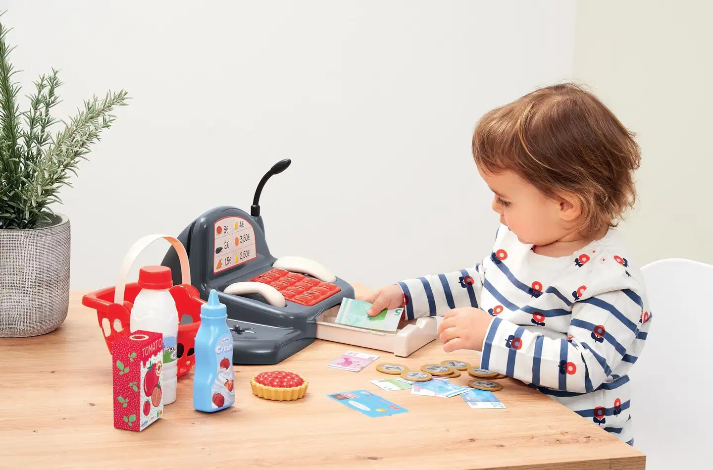 Ecoiffier - 100 % Chef - Kassakone -leikkisetti - 8