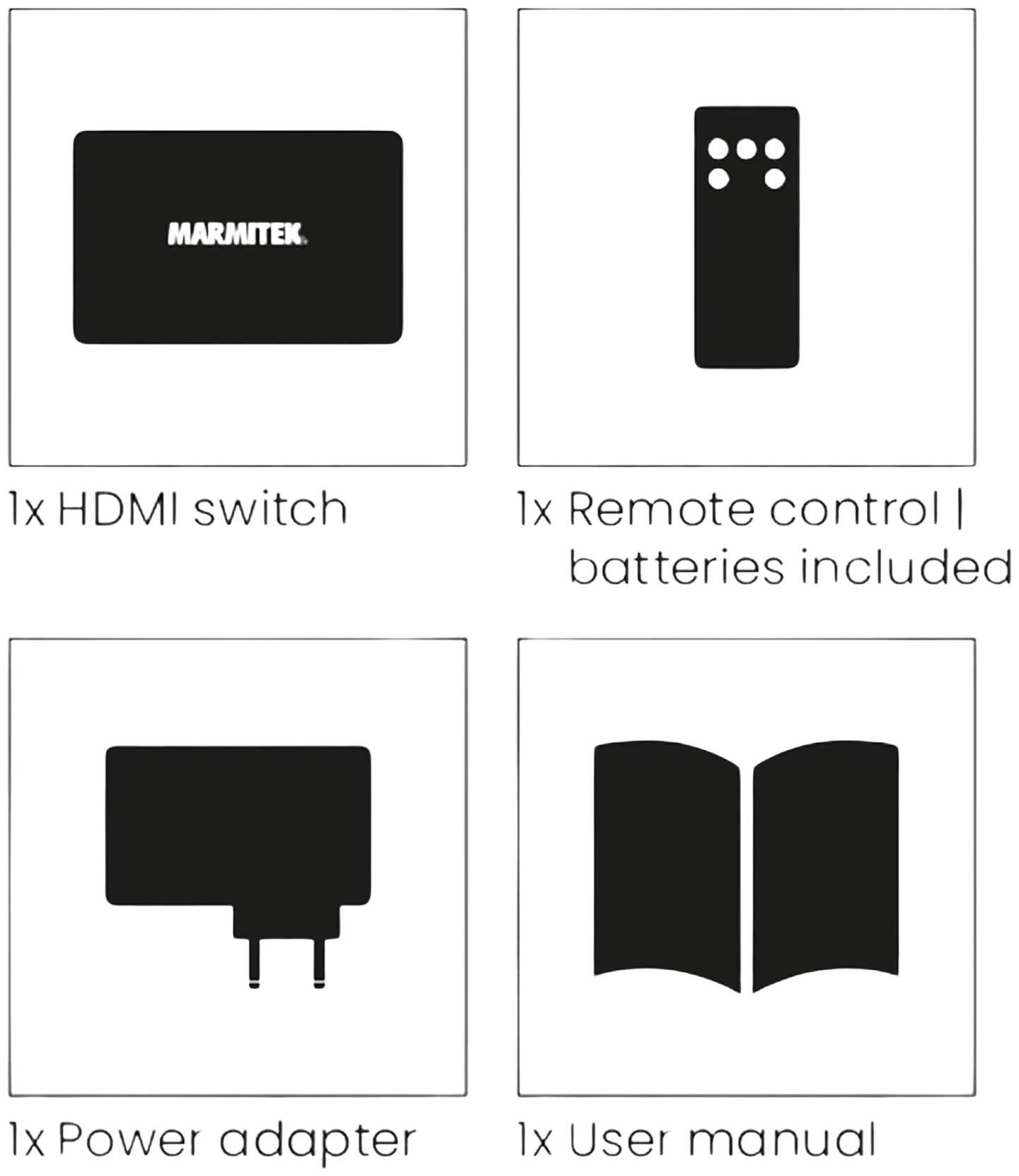 Marmitek HDMI-kytkin Connect 740 8K HDMI-kytkin - 8