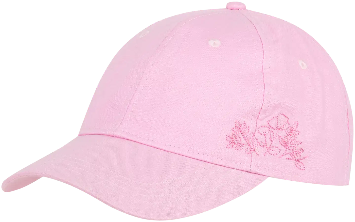 House naisten lippis pellavasekoitetta 217H062604 - pink - 1