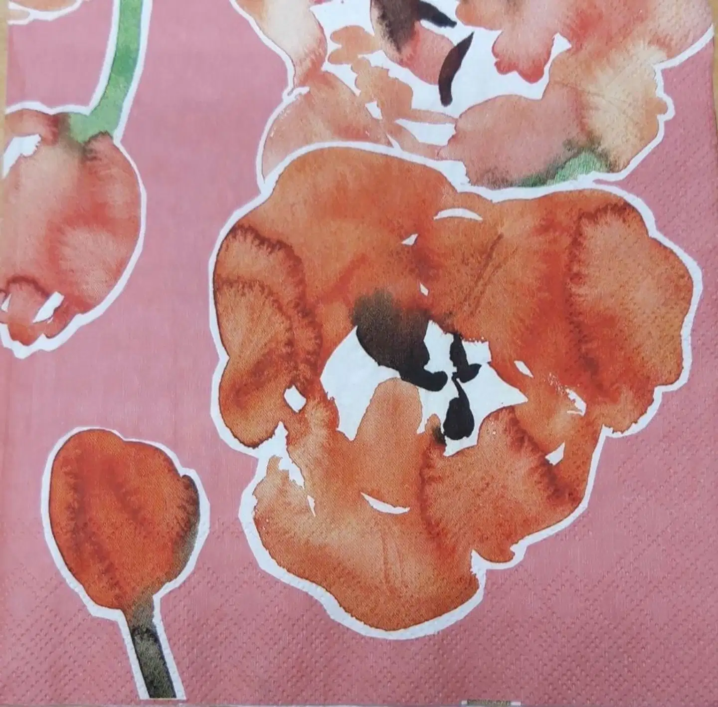 Pentik Lilia lautasliina oranssi 33x33 cm 20 kpl