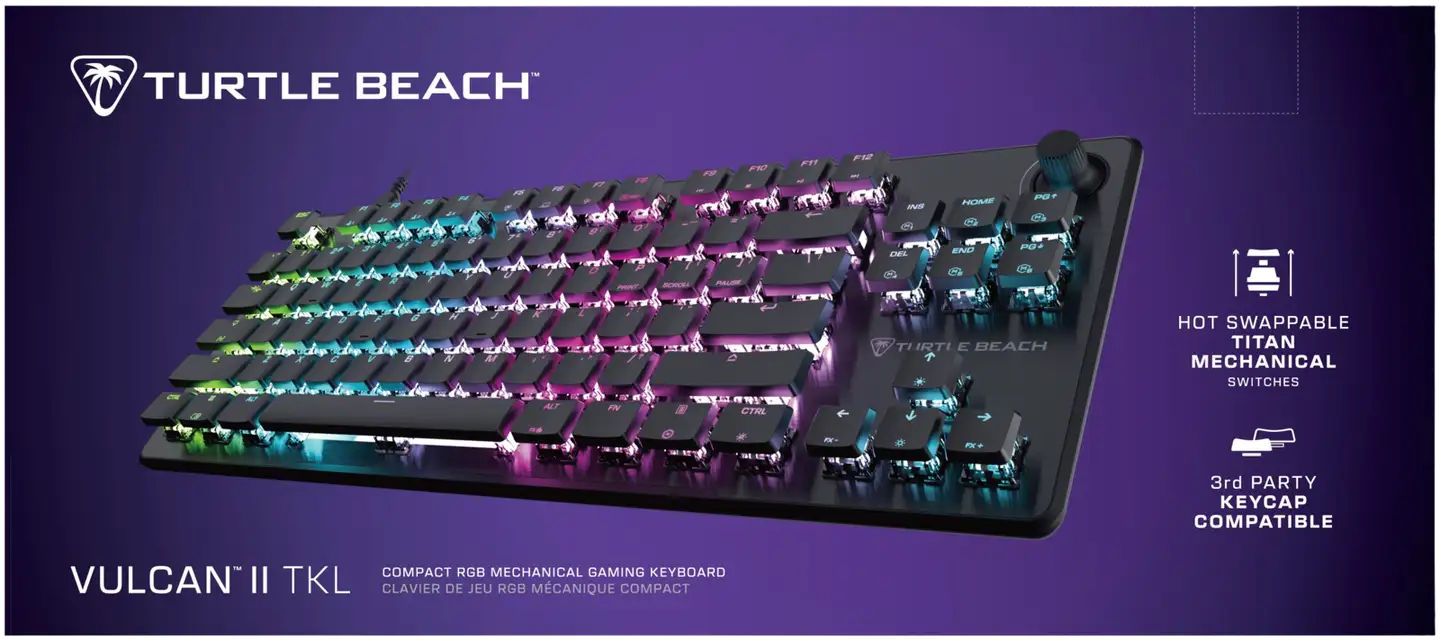 Turtle Beach Vulcan II TKL pelinäppäimistö - 4