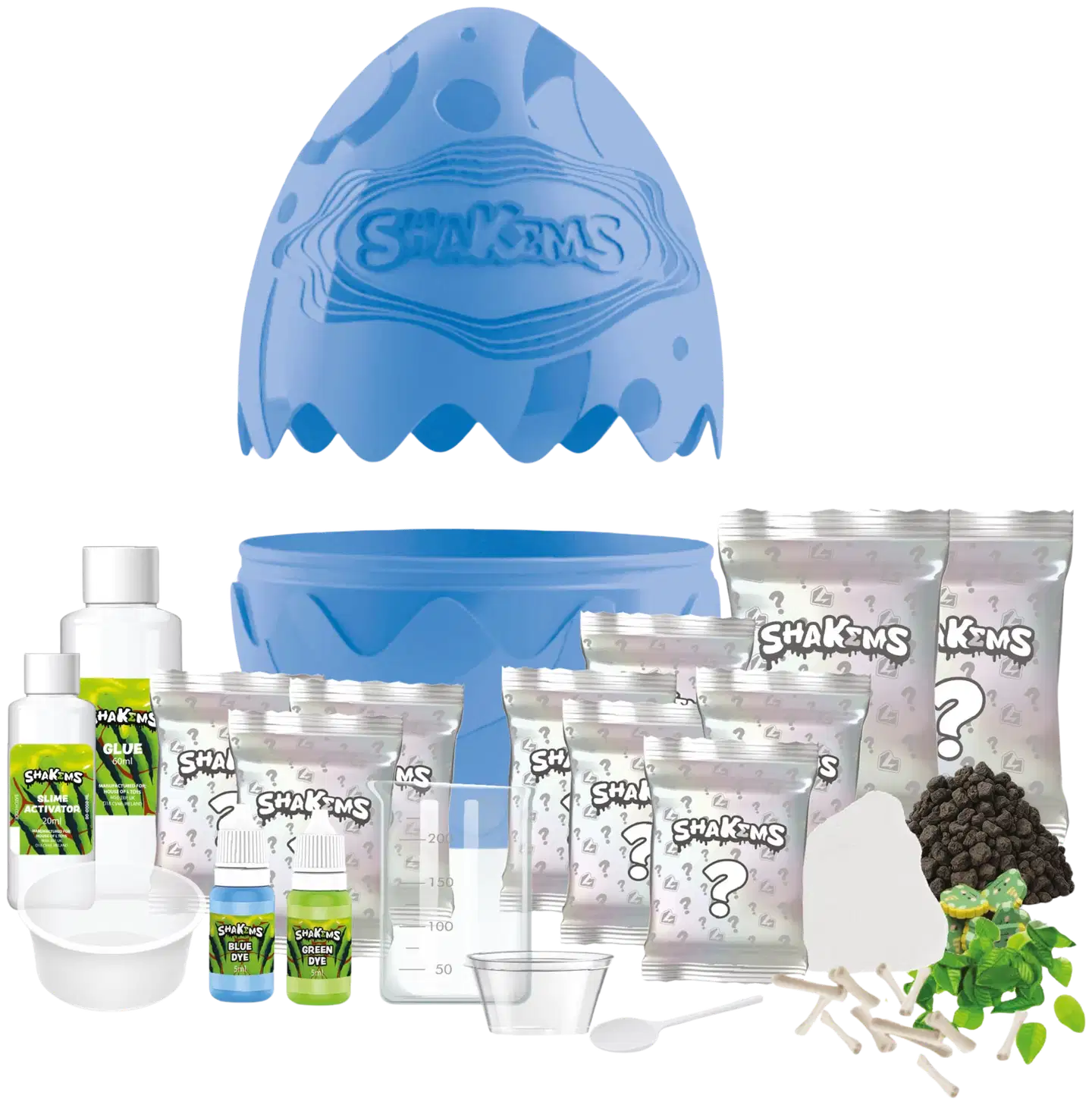 Shakems T-Mechs Slime Rampage yllätysmuna ja lima 30 cm - 3