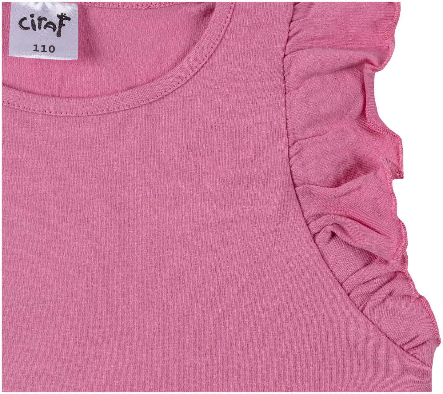 Ciraf lasten frillatoppi 25TC261645 - Cashmere Rose 16-2215 Tcx - 3