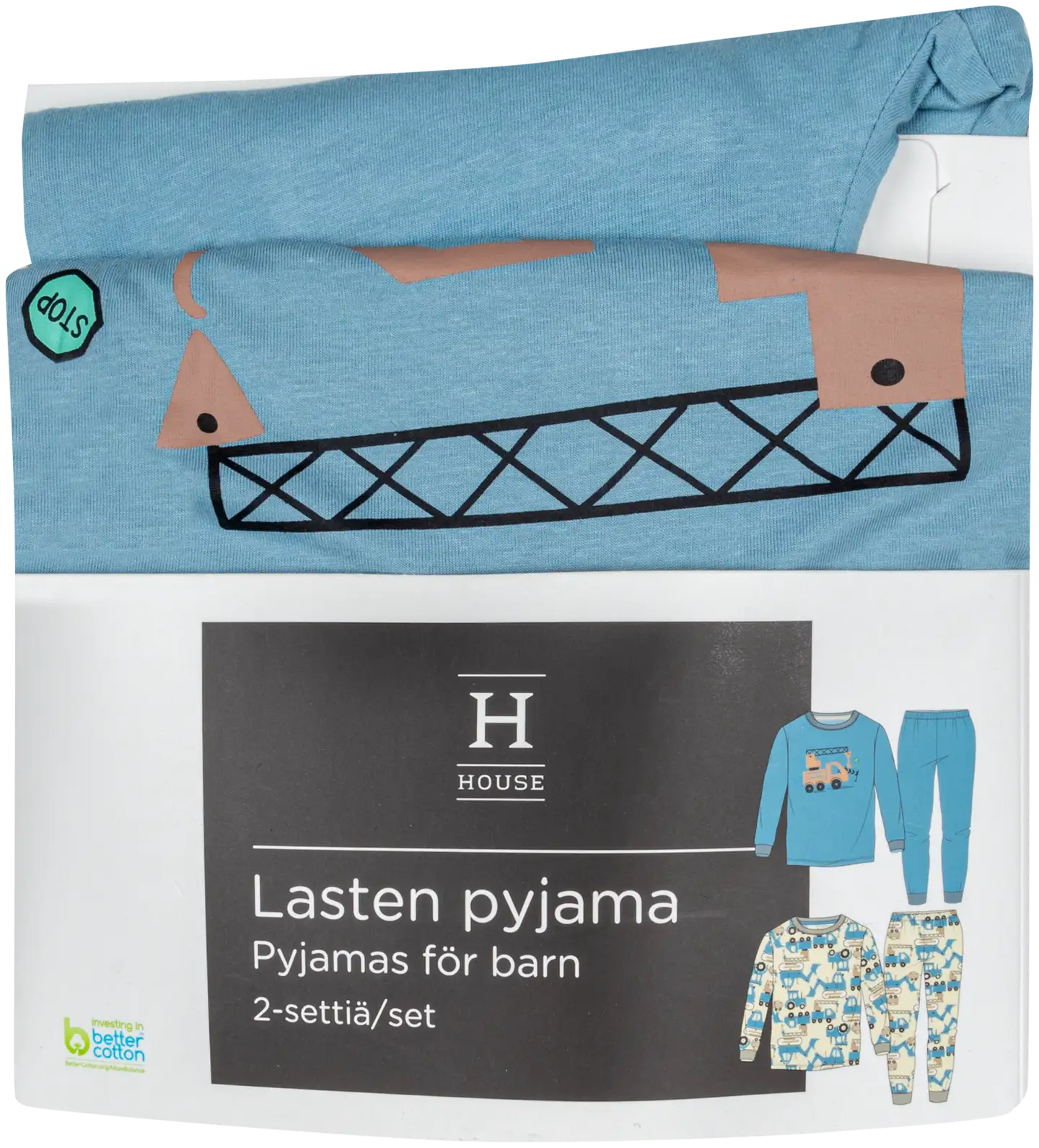 House lasten pyjama 232H042501 2-pack - MULTICOLOR/BLUE - 6