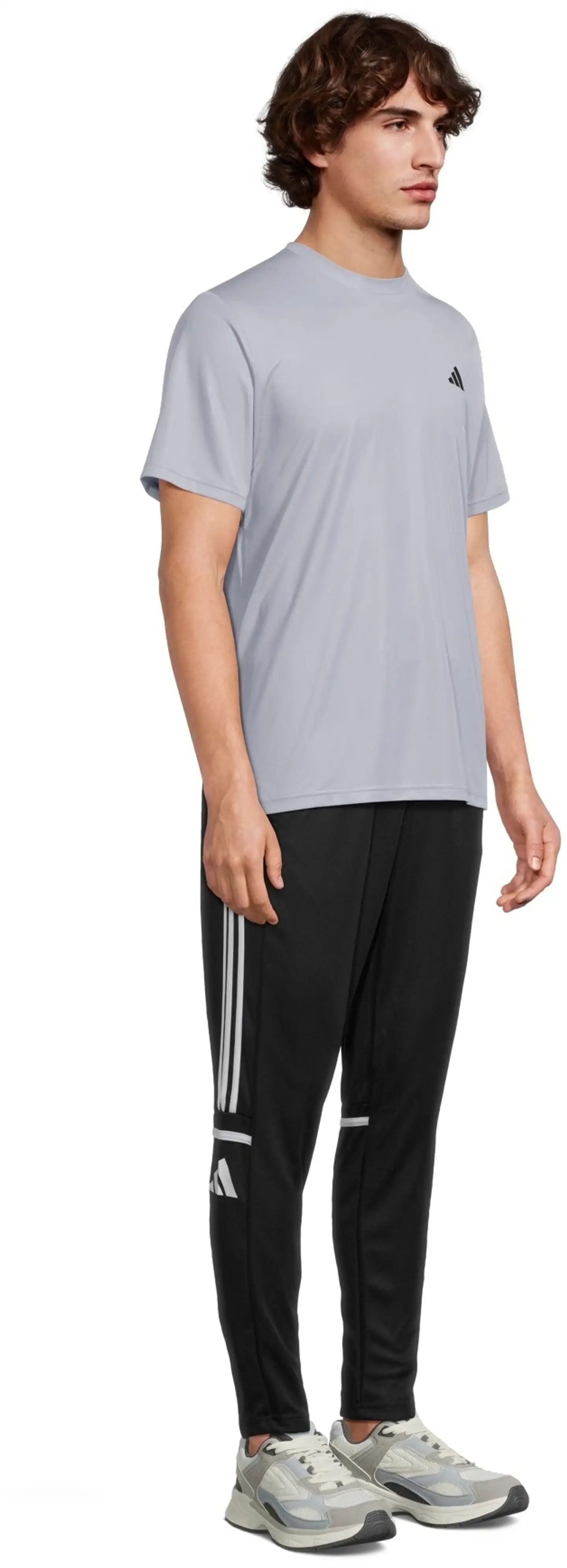 adidas miesten lyhythihainen treenipaita TE-ES JX2725 - Silver - 4