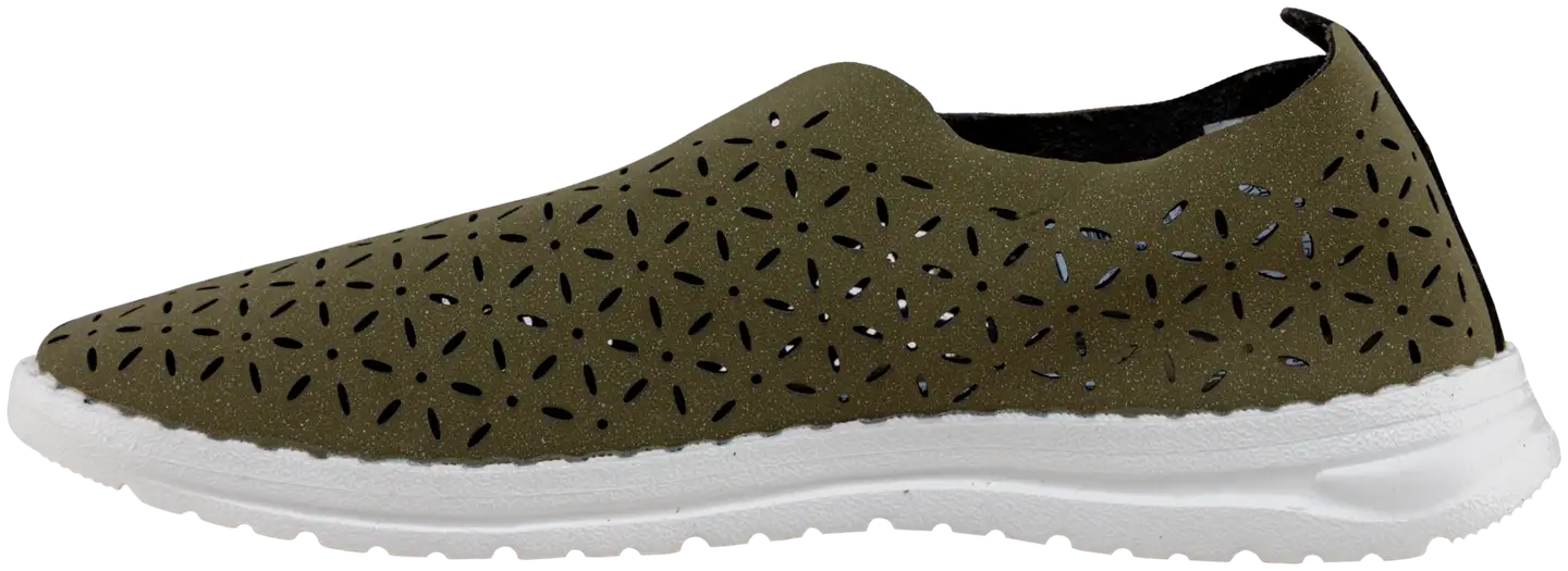 TEX naisten loaferit I198194 - Khaki - 4