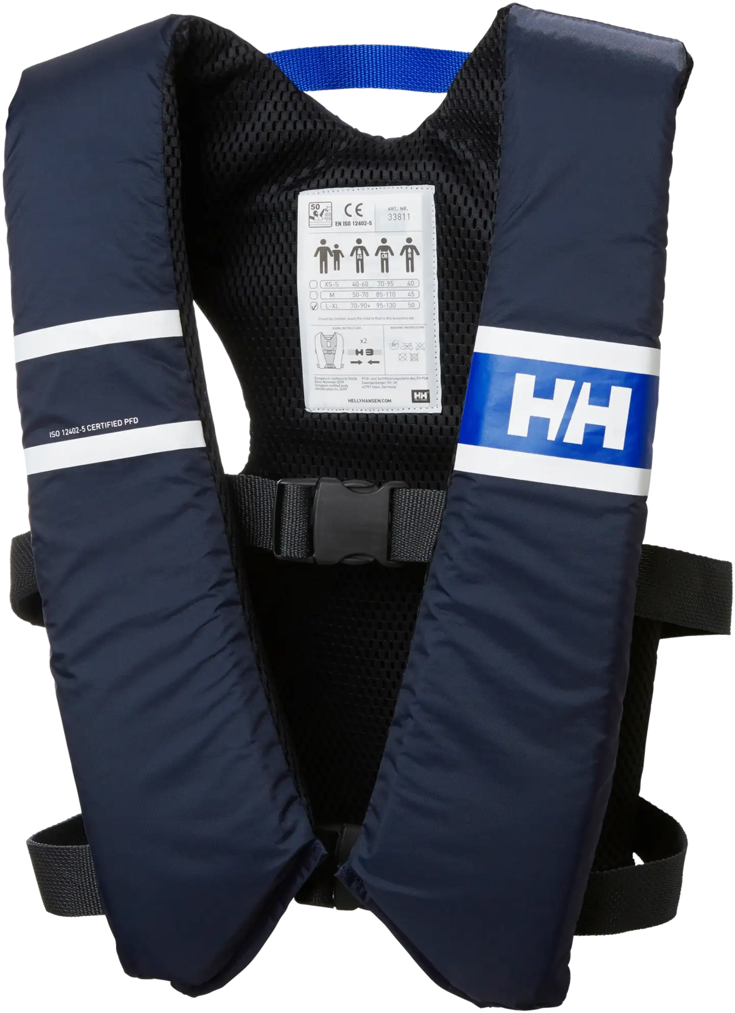 Helly Hansen nuorten ja aikuisten kelluntaliivi Comfort Compact 50N 33811 - Evening Blue - 1