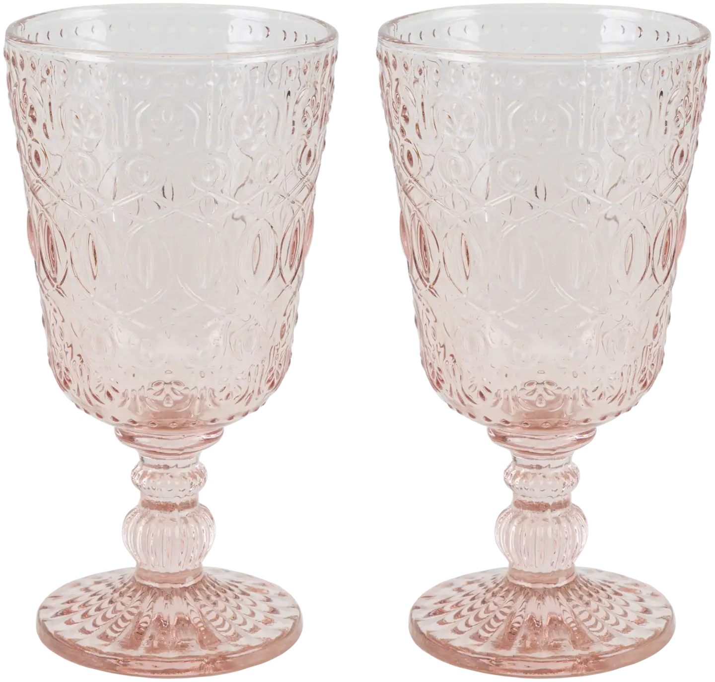 House viinilasi Diana 30 cl 2 kpl roosa - 1