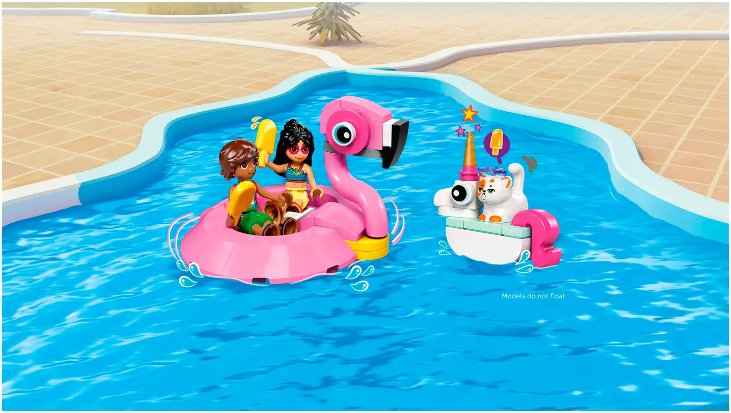 LEGO® Friends 42658 Allasbileet – Yksisarvinen ja flamingo - 8