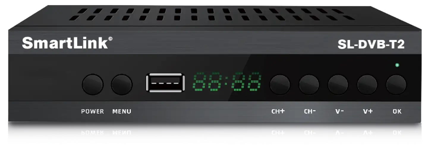 SmartLink digiboksi antenni- sekä kaapeliverkkoon SL-DVB-T2/C