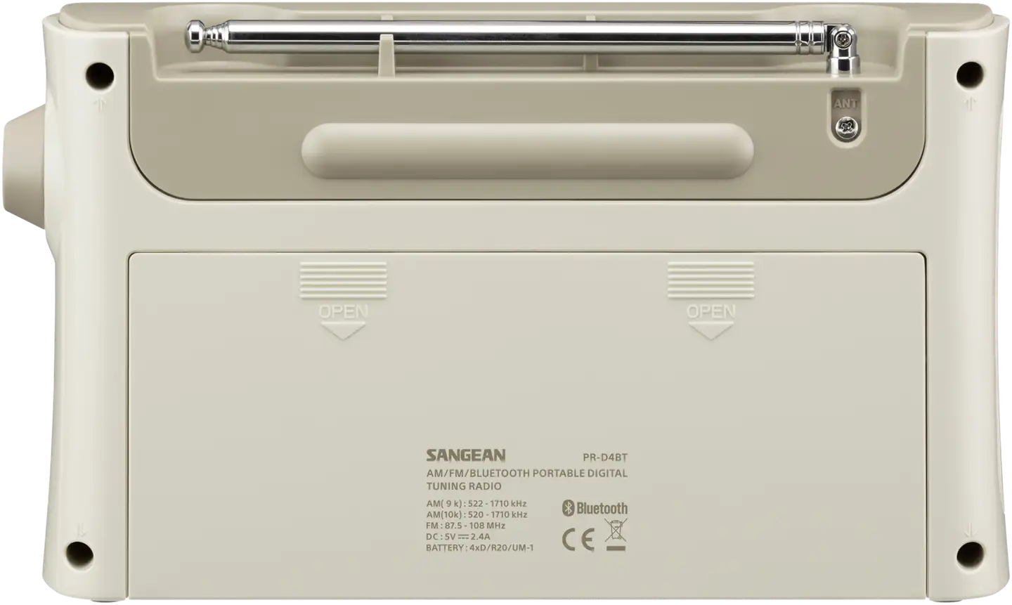 Sangean radio PR-D4BT beige - 4