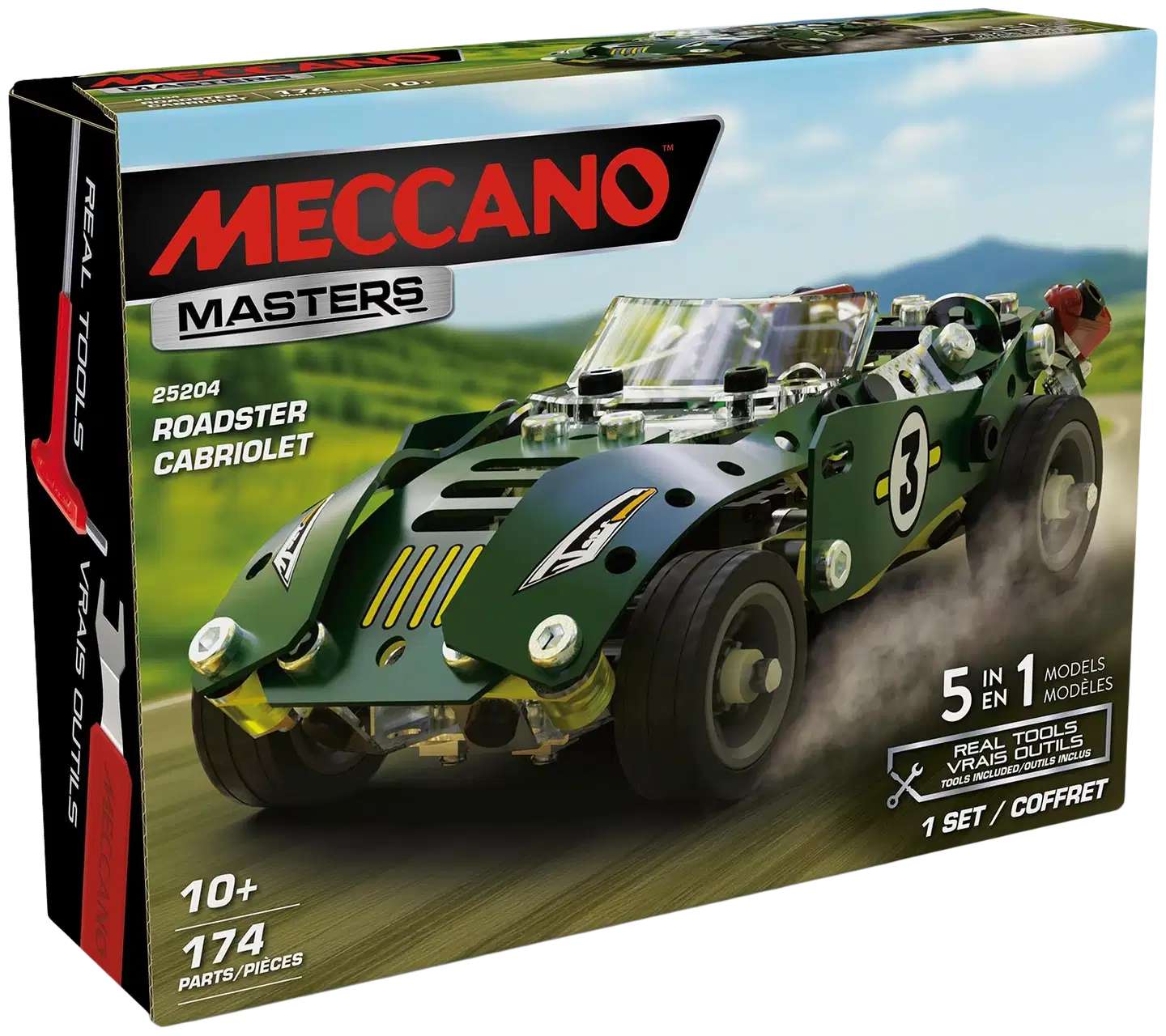 Meccano Multi Model Roadster -rakennussarja - 1