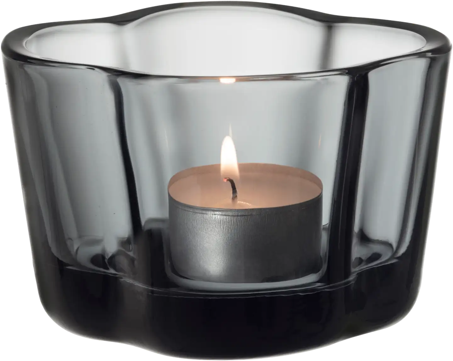 Iittala Aalto kynttilälyhty 60mm harmaa