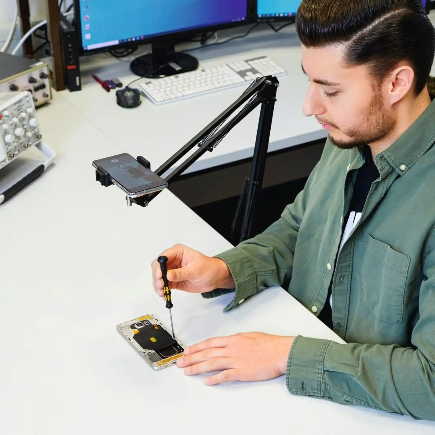 Hama säädettävä kuvausvarsi Joint II 700 pöytäkiinnityksellä - 9