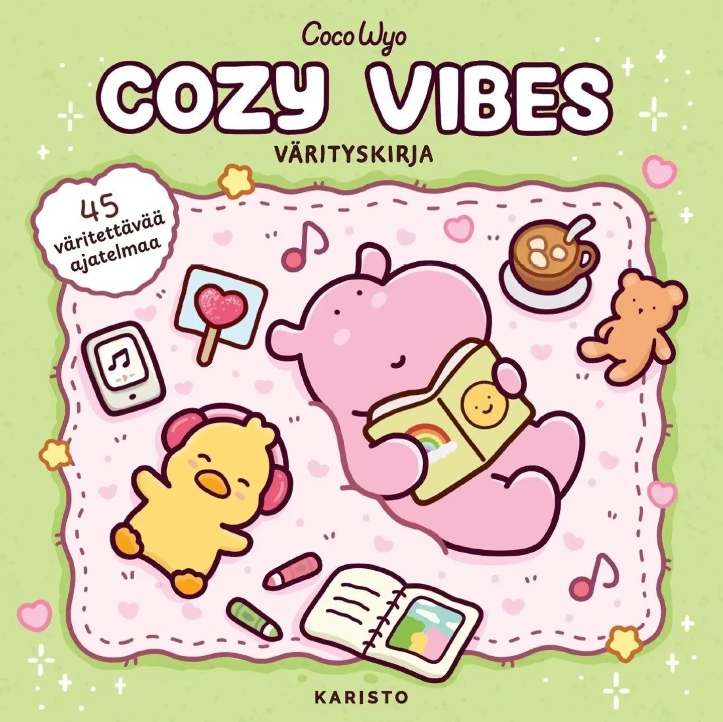 Coco Wyo - Cozy Vibes Värityskirja