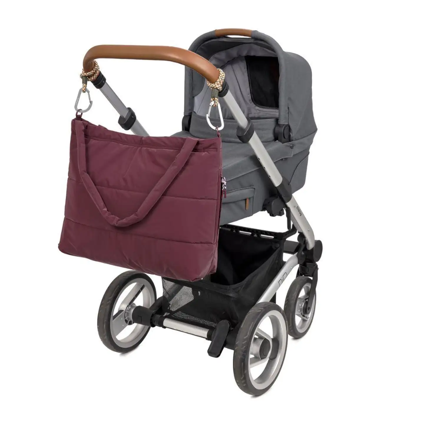 Lässig Shopper laukku MIX burgundy - 5