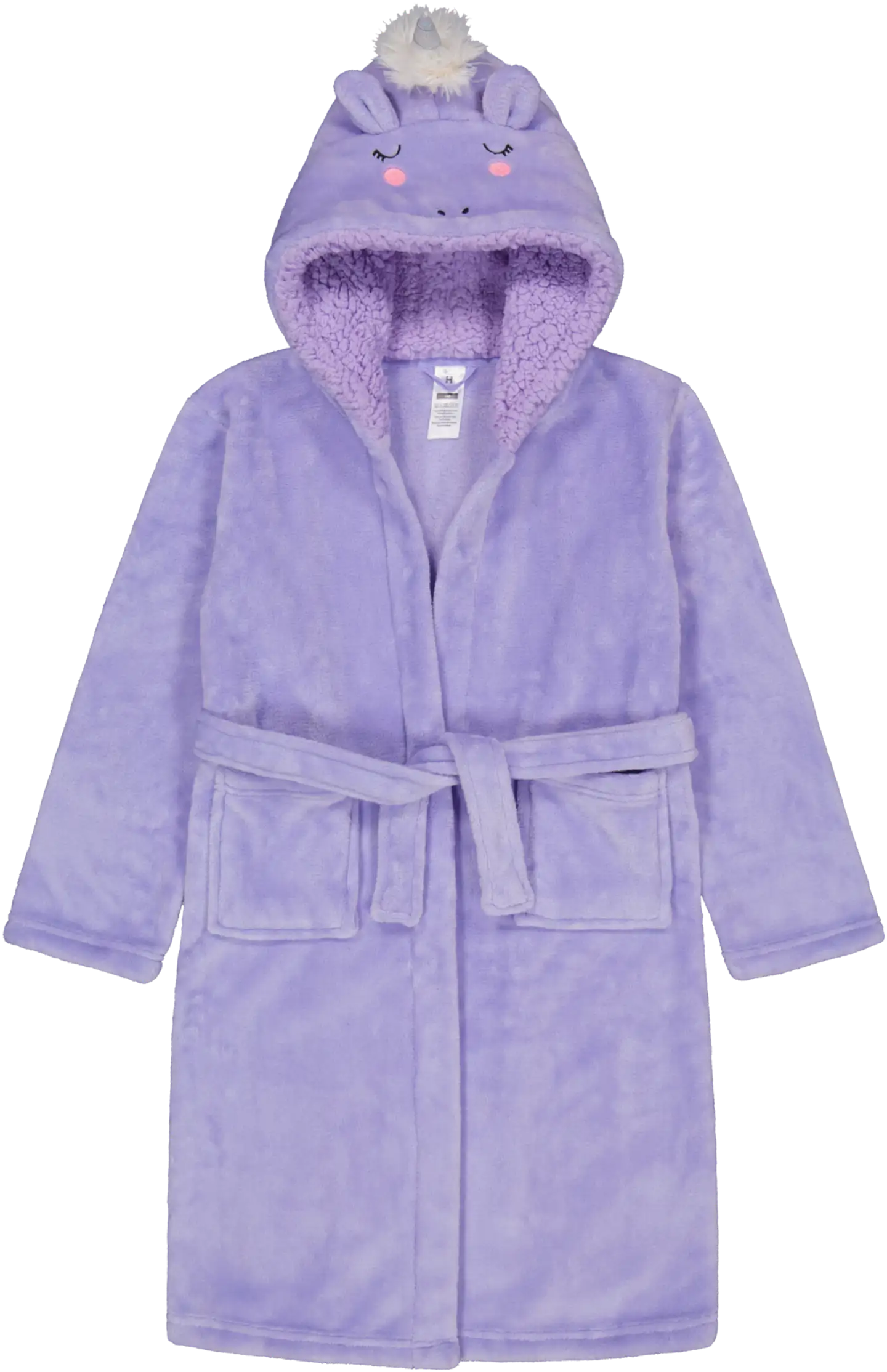 House lasten kylpytakki fleece 232H382421 - Lilac