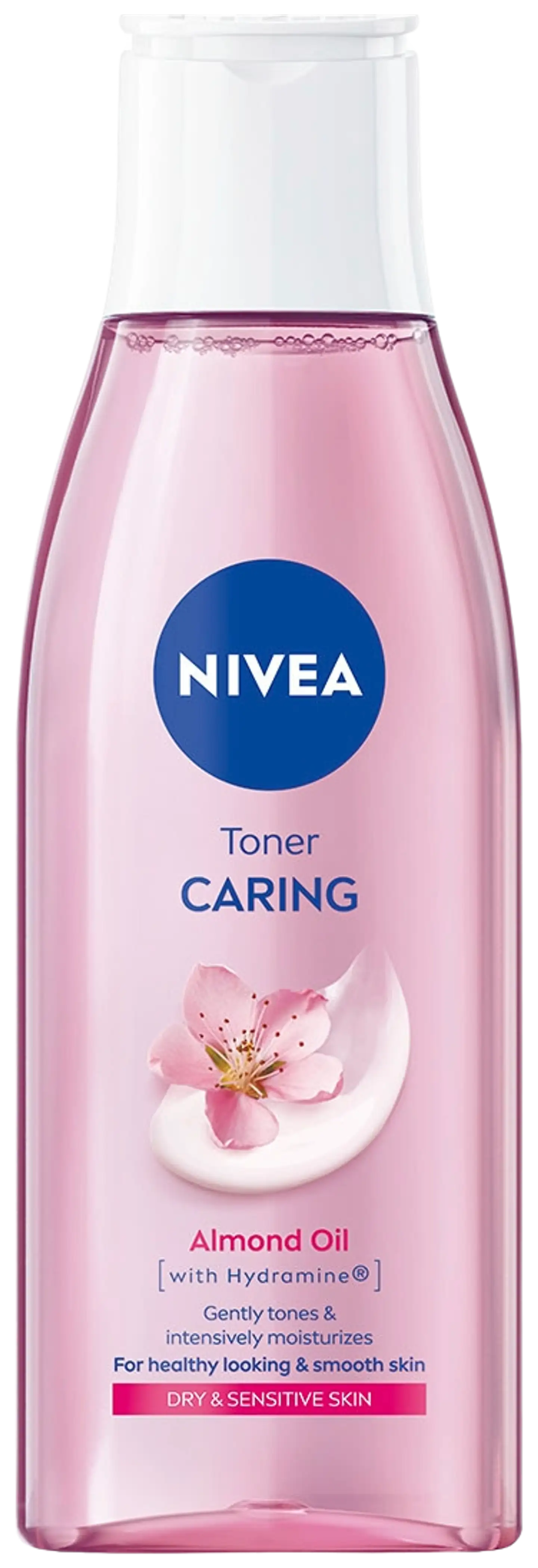 NIVEA 200ml Caring Toner -kasvovesi