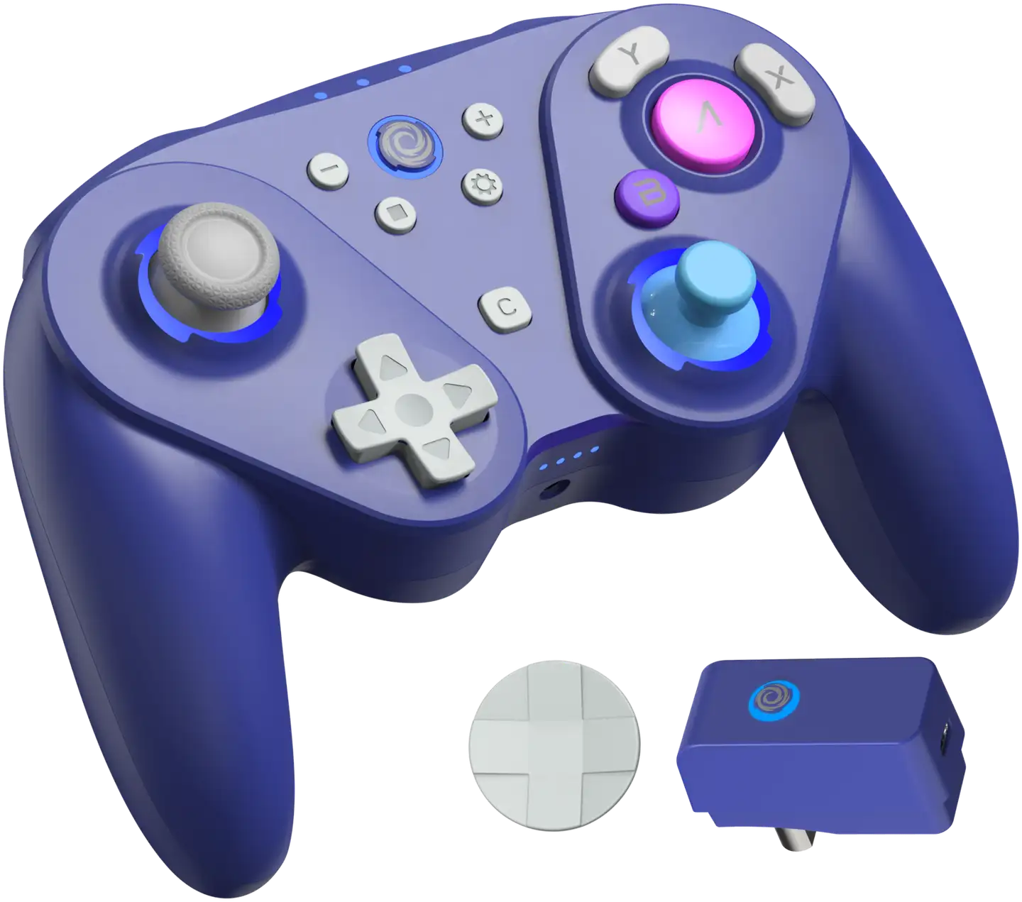 Oniverse Langaton ohjain Nintendo Switch 2 Foenix lila - 2