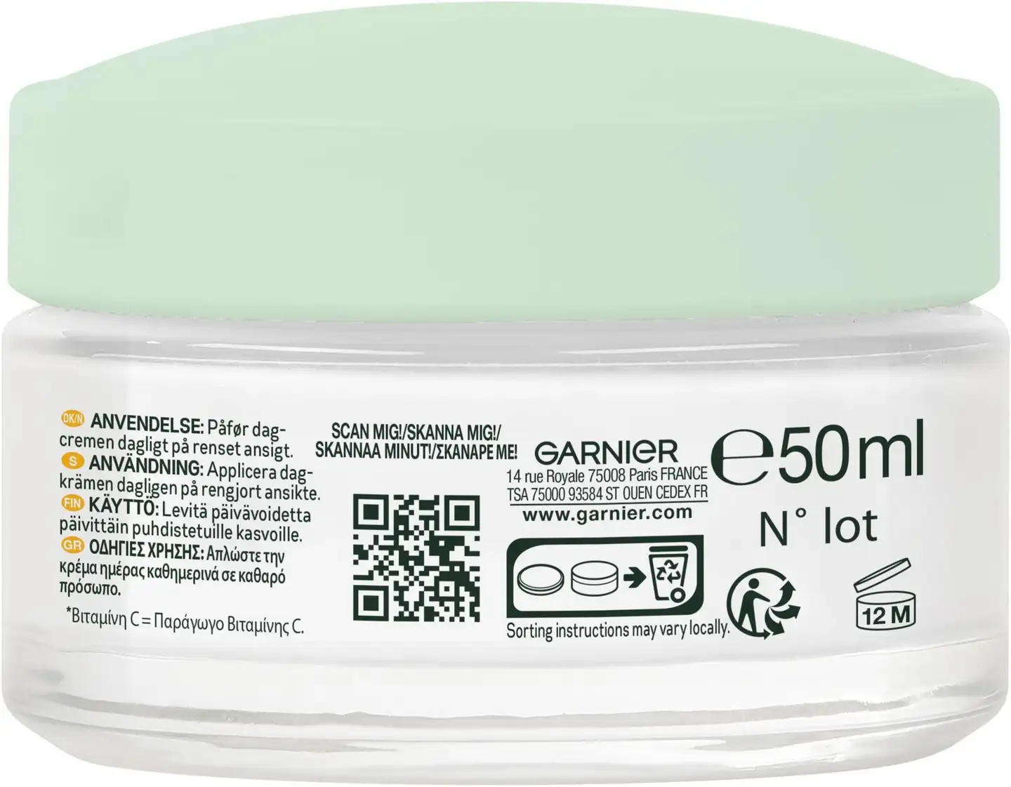 Garnier SkinActive Vitamin C Glow Boost kosteuttava päivävoide 50 ml - 2