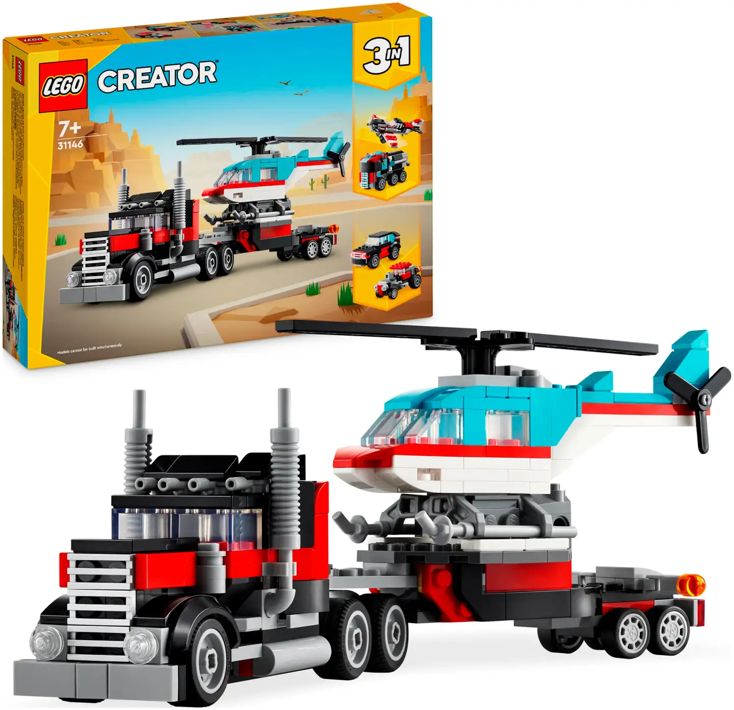 LEGO® Creator 31146 Lava-auto ja helikopteri - 1