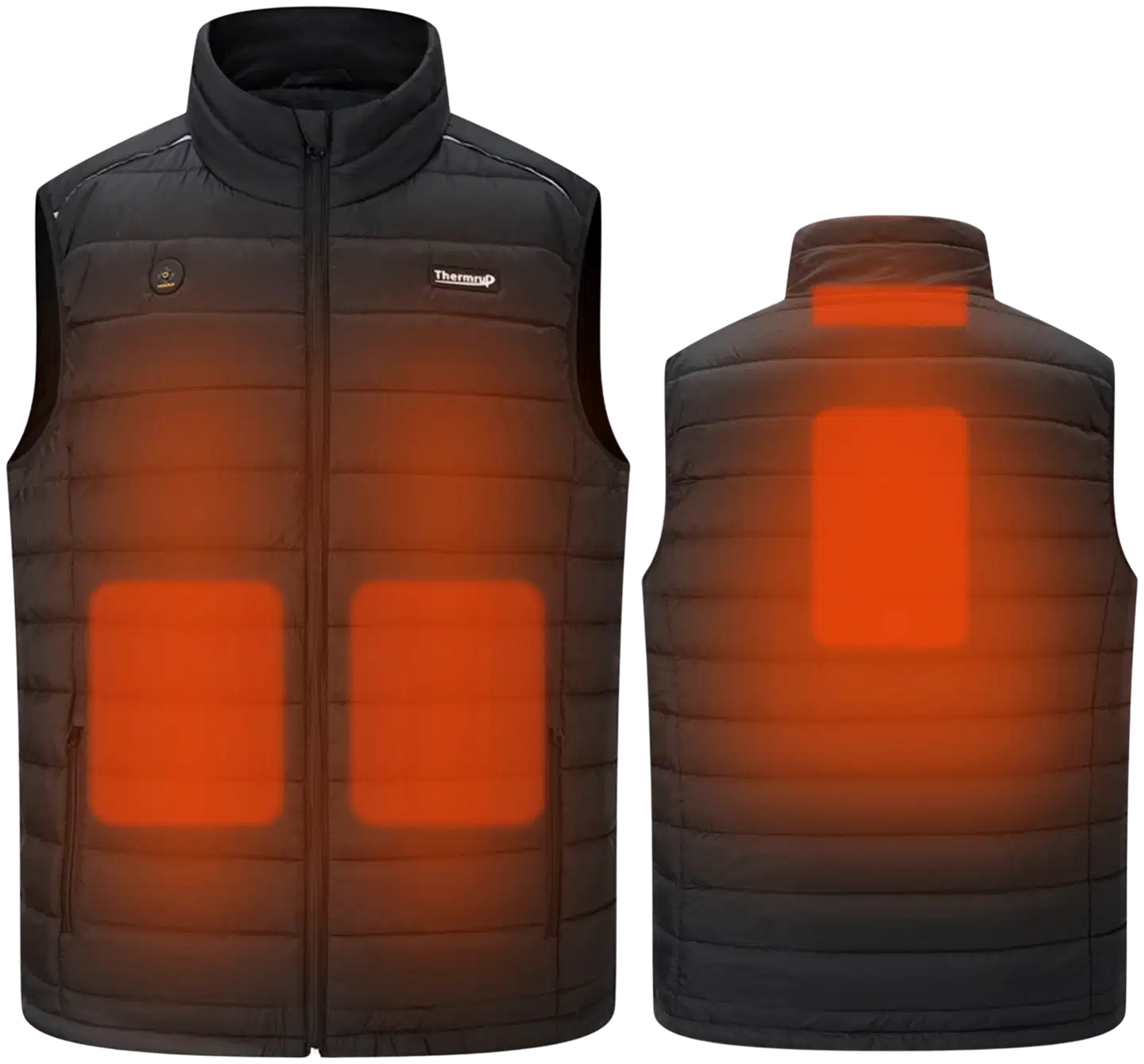 Thermrup kauko-infrapunalämmitteinen liivi litiumioniakulla, 4 lämmitysaluetta(XXL) - 1
