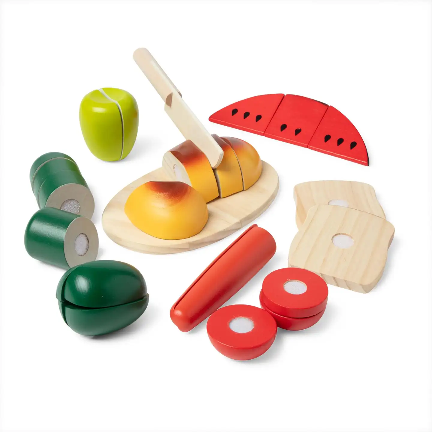 Melissa & doug Leikkisetti Pilkotaan ruokaa - 2