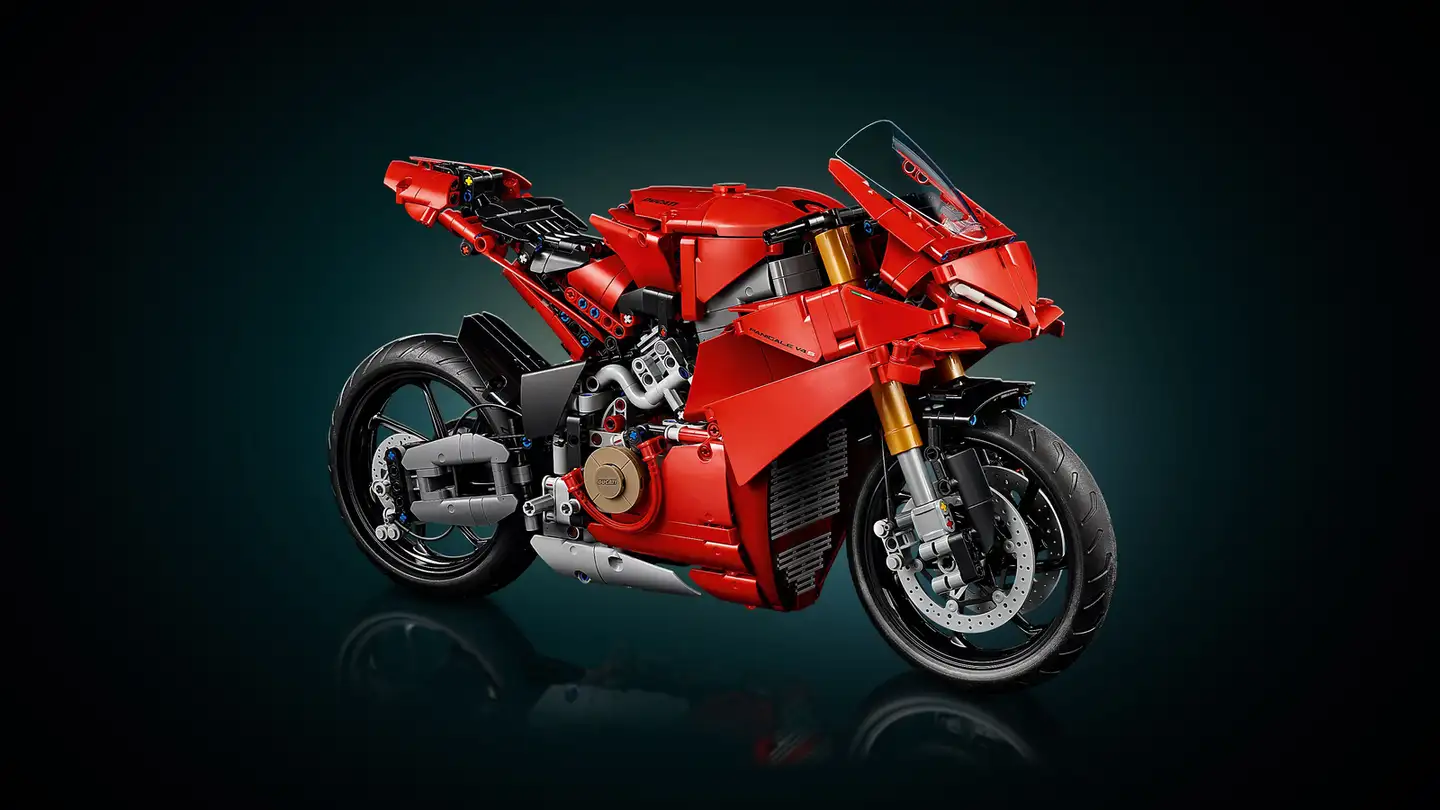 LEGO® Technic Ducati Panigale V4 R moottoripyörä pienoismalli 42202 - 9