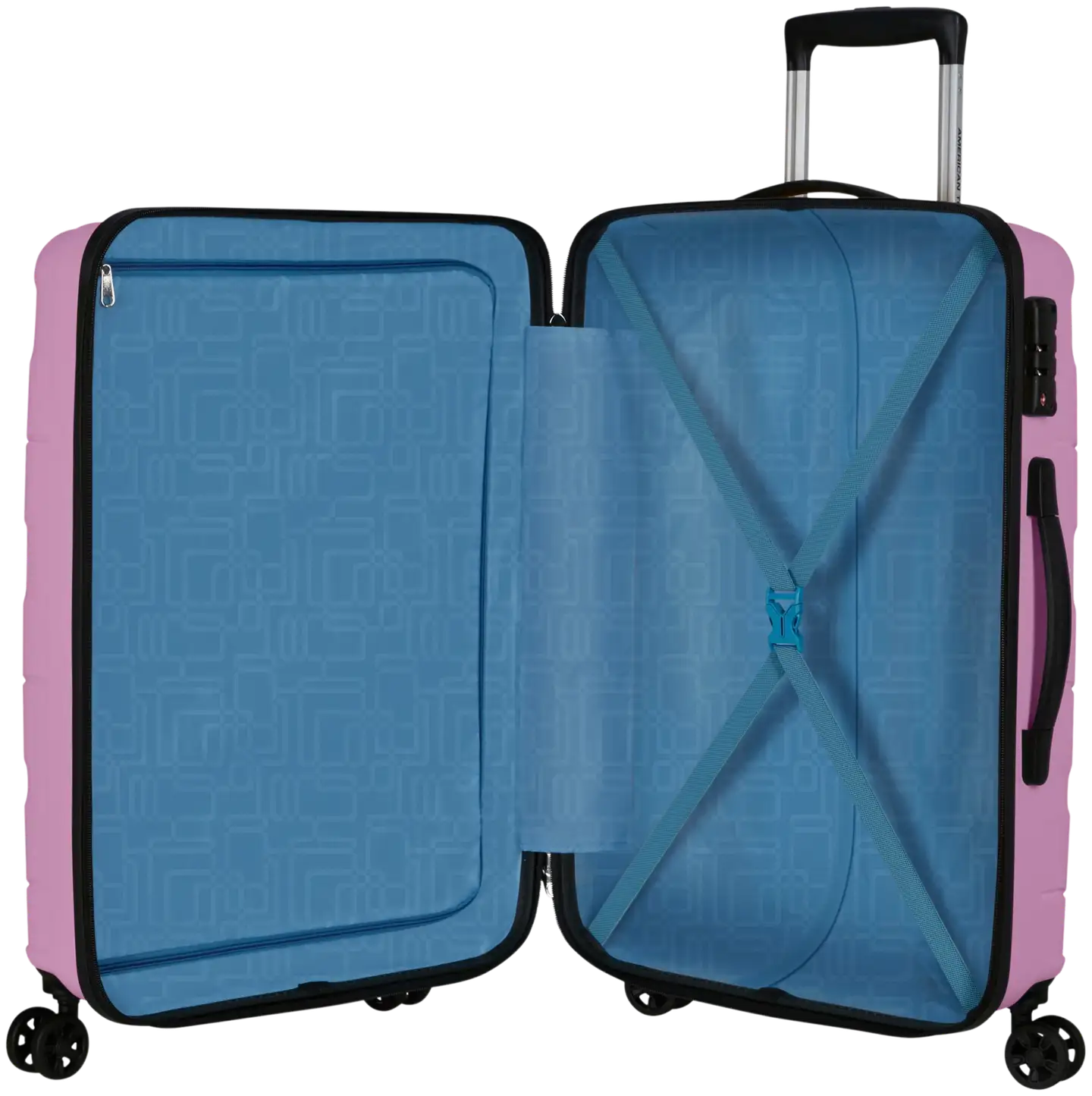 American Tourister matkalaukku Jetdriver 3.0-spinner 67/24 vaaleanpunainen - 4