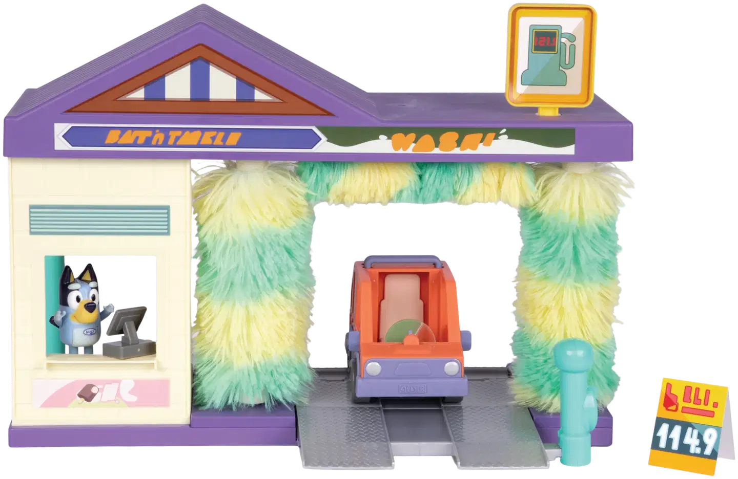 Bluey Car Wash -autopesuleikkisarja - 2