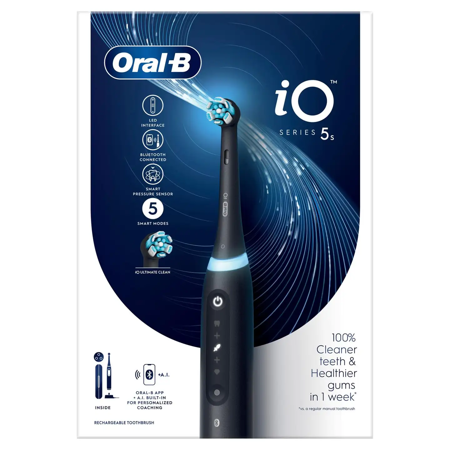 Oral-B Sähköhammasharja iO 5S Black Braun-tekniikalla - 2