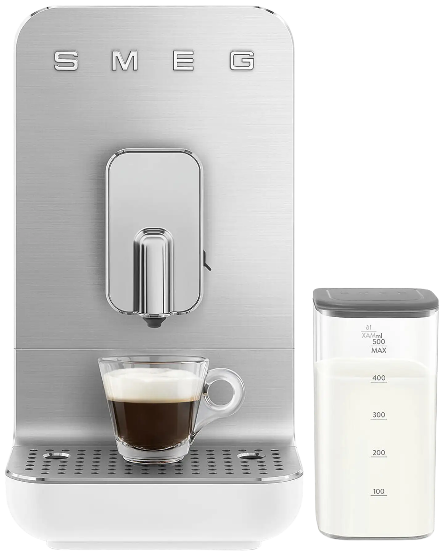 Smeg kahviautomaatti maitokannulla valkoinen BCC13WHMEU - 8