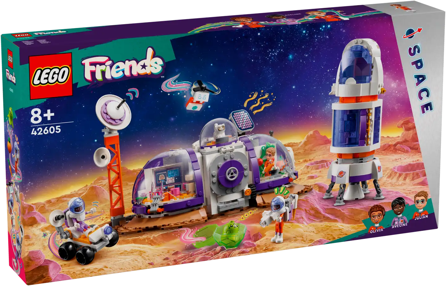 LEGO Friends 42605 Mars-avaruusasema ja raketti - 1