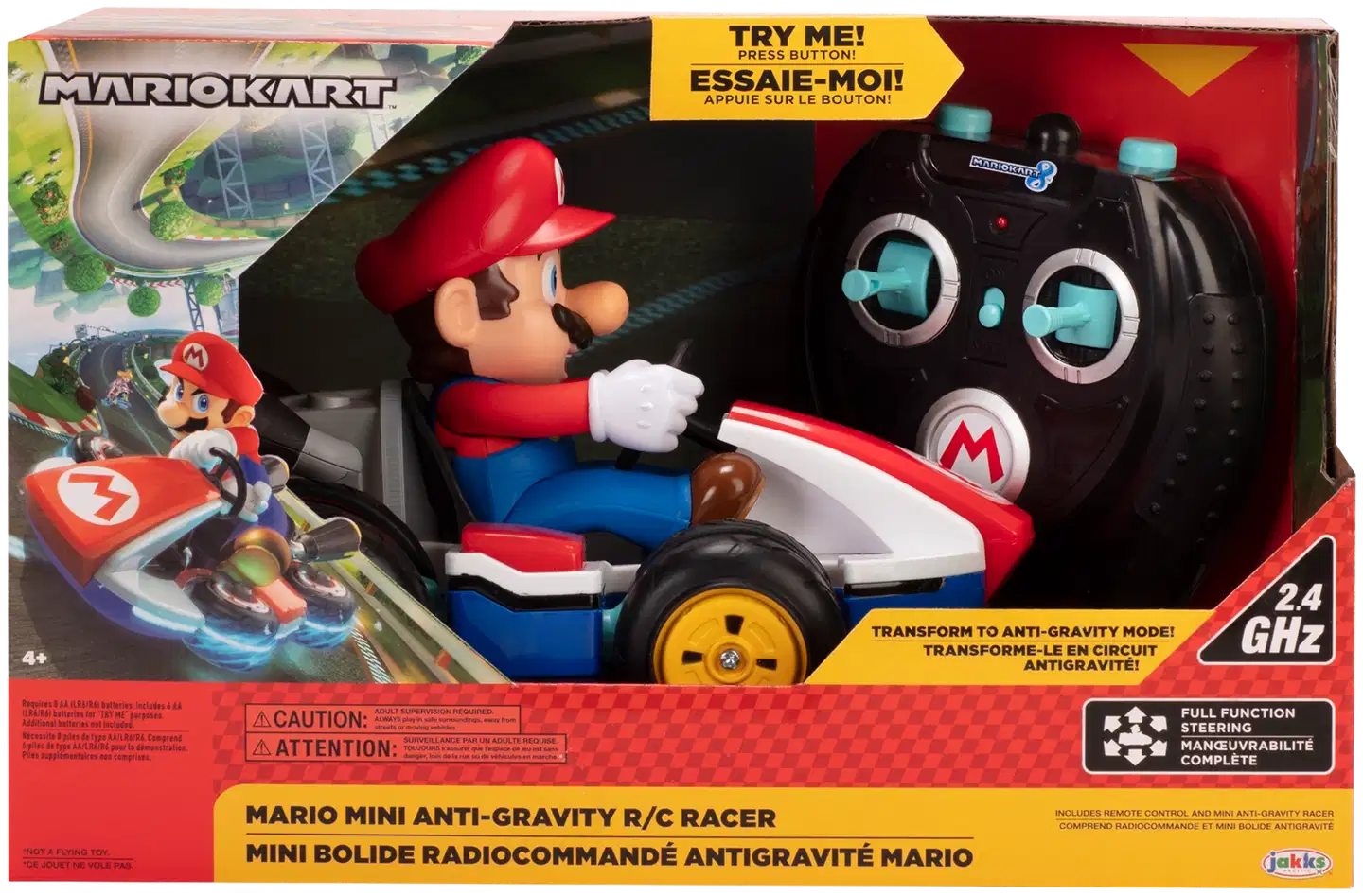 Nintendo Mario Kart Mini RC -kilpa-auto - 2