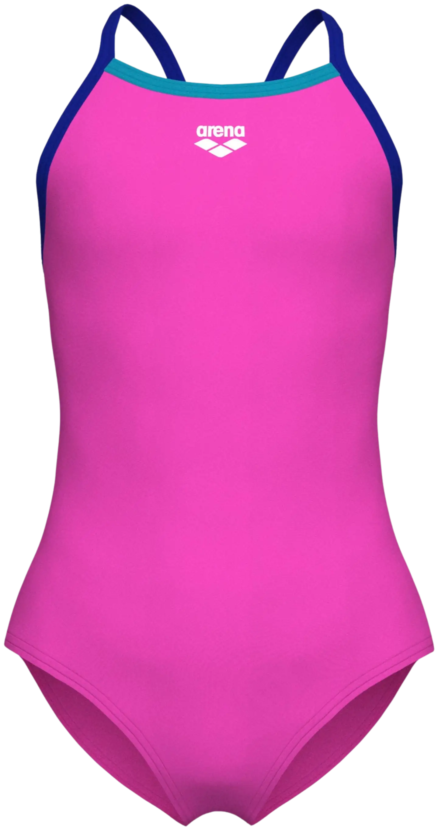 arena lasten uimapuku Light Drop Solid - Shocking Pink-Eyeblush - 8