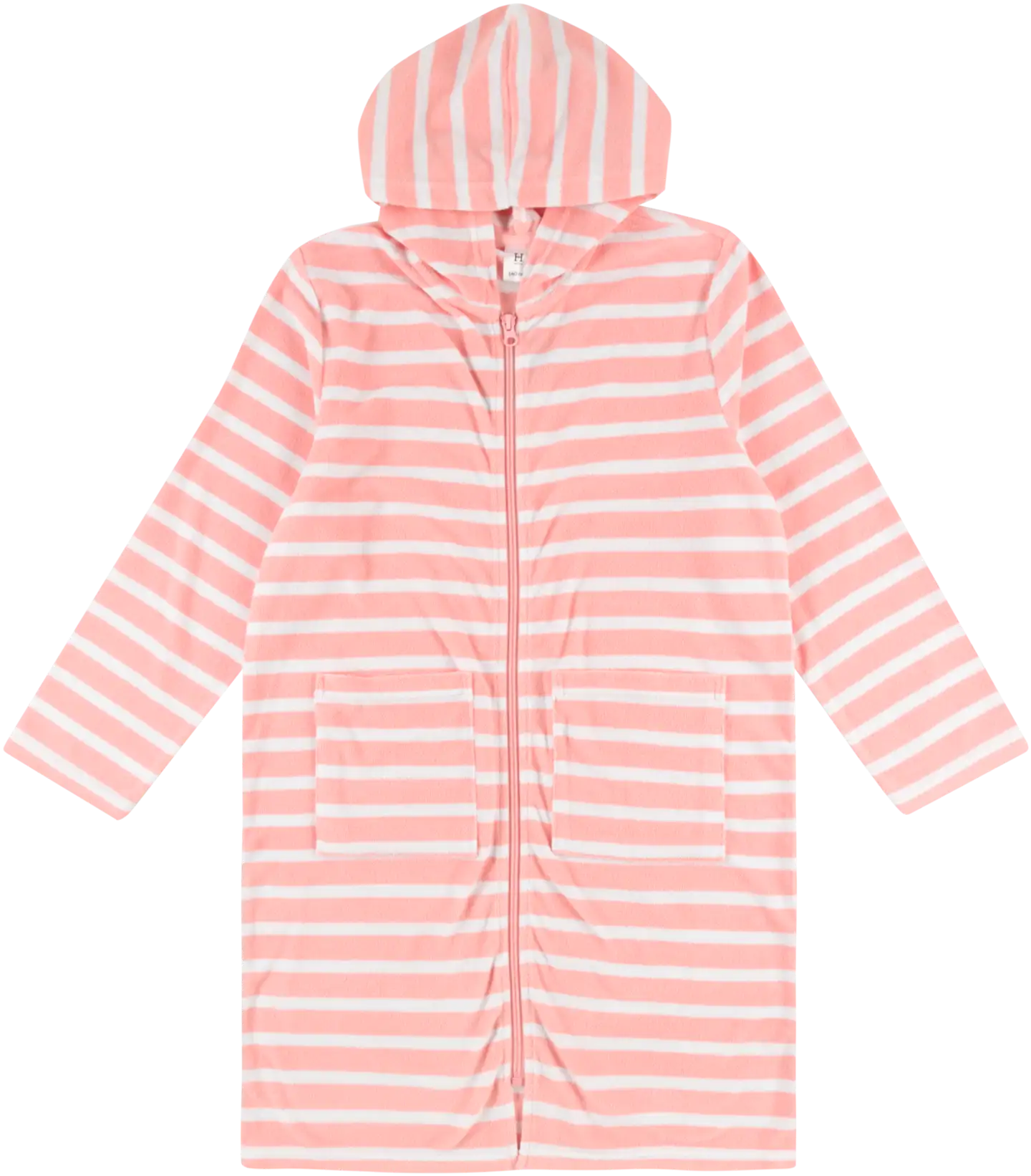 House lasten frotee-kylpytakki 232H042510 - PINK/WHITE STRIPE - 1